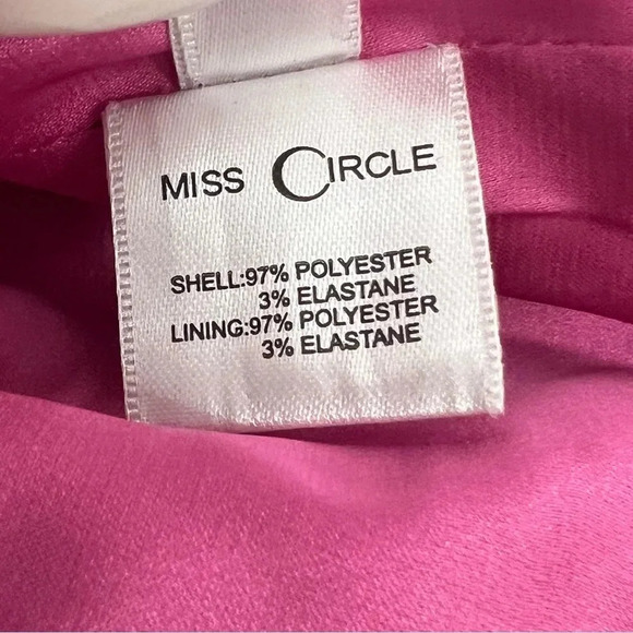 Miss Circle Madeline Fuchsia Feather Trim Blazer Dress Barbiecore Size XXS - Picture 12 of 16